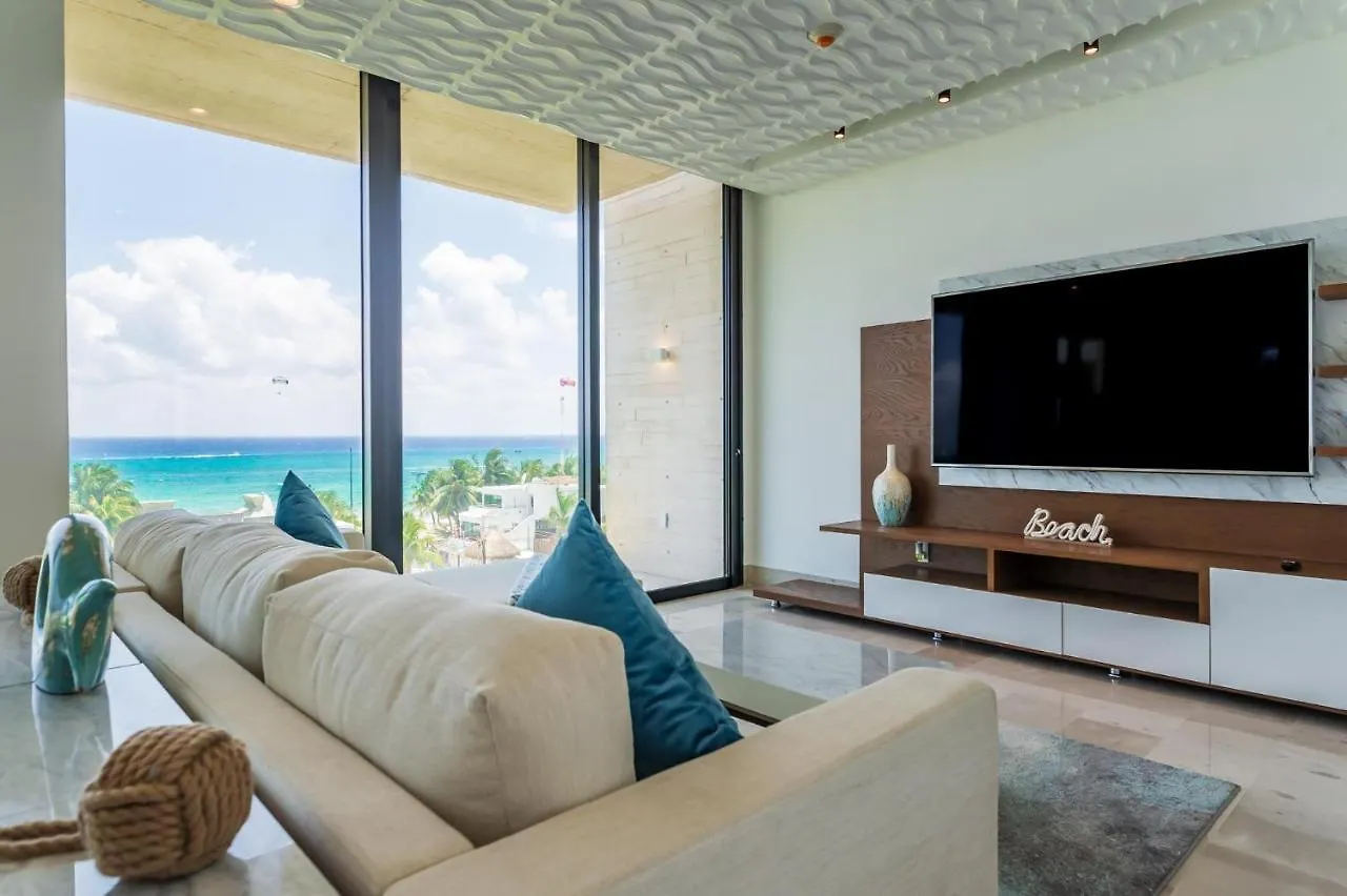 Lägenhet Oce31- Oceana 2 Bedroom Amazing Ocean View Penthouse Playa del Carmen