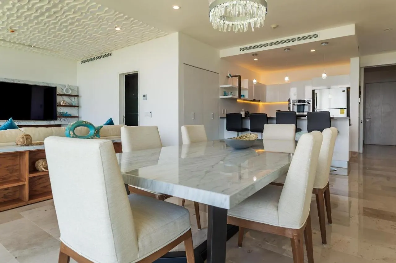 Oce31- Oceana 2 Bedroom Amazing Ocean View Penthouse Playa del Carmen 0*,  Mexikó